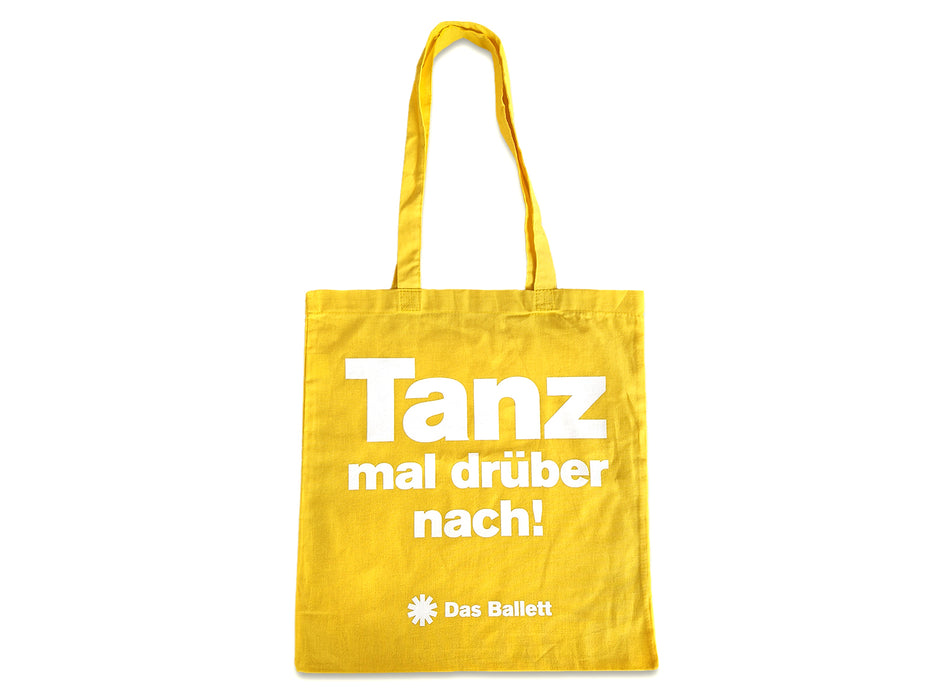 Baumwollbeutel "Bühnen Halle" gelb