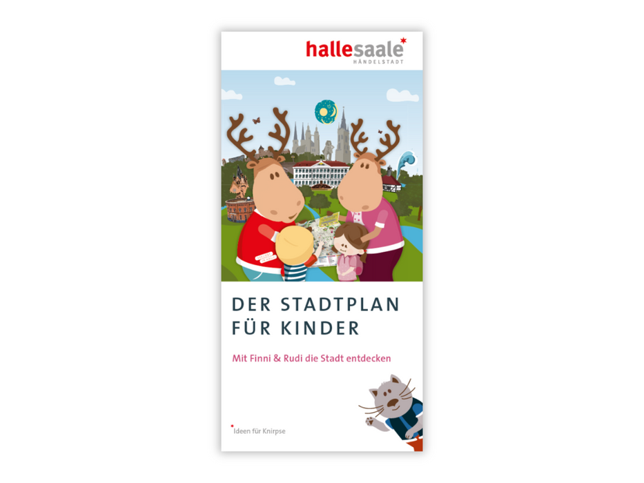 Der Stadtplan für Kinder – "Mit Finni & Rudi die Stadt entdecken"
