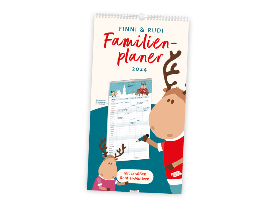 Familienplaner "Finni & Rudi" 2024
