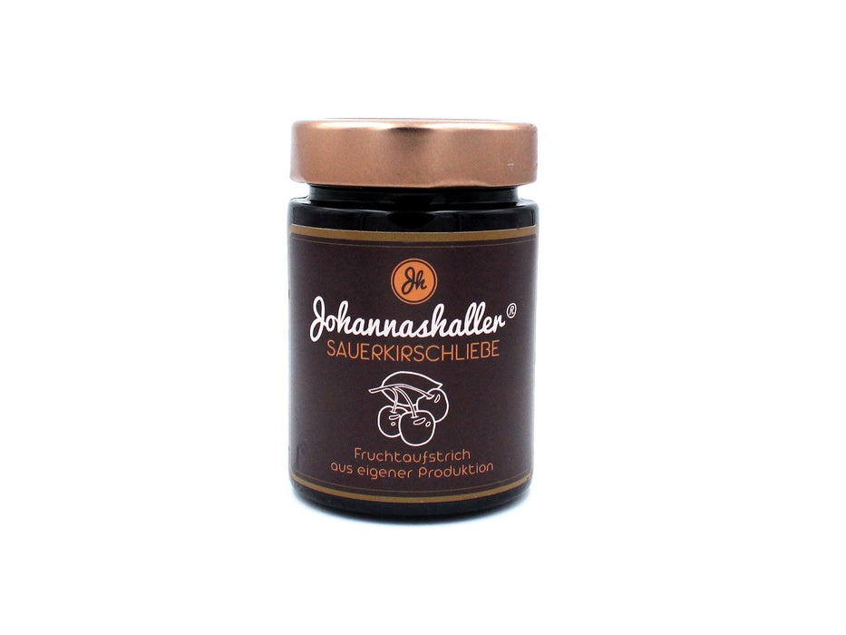Fruchtaufstrich Johannashaller "Sauerkirschliebe"