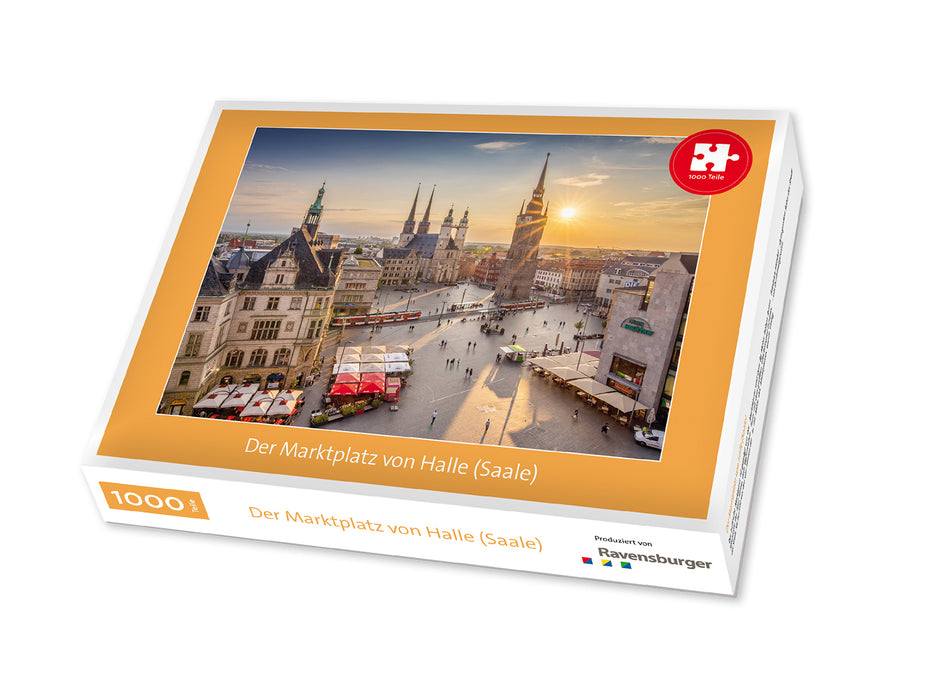 Puzzle "Der Marktplatz von Halle (Saale)"