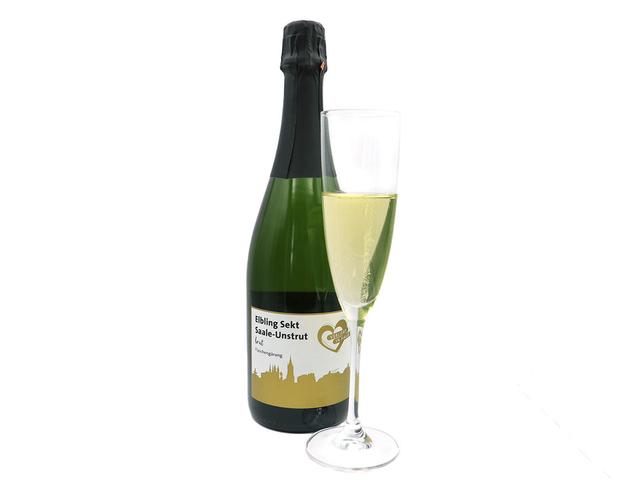 Elbling Sekt Saale-Unstrut "Verliebt in Halle"