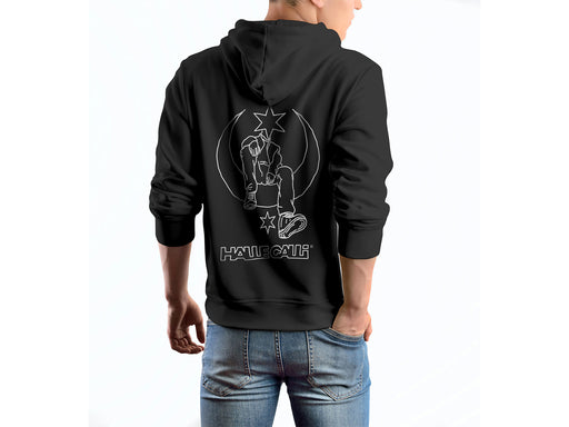 Eine Klamotte sollte nicht nur trendig, sondern auch angenehm und bequem sein. Genau so ist unser super weicher, qualitativ hochwertiger Recycled Unisex Sweat Hoodie. Hast Du ihn erst einmal an, so willst du ihn nicht wieder ausziehen.