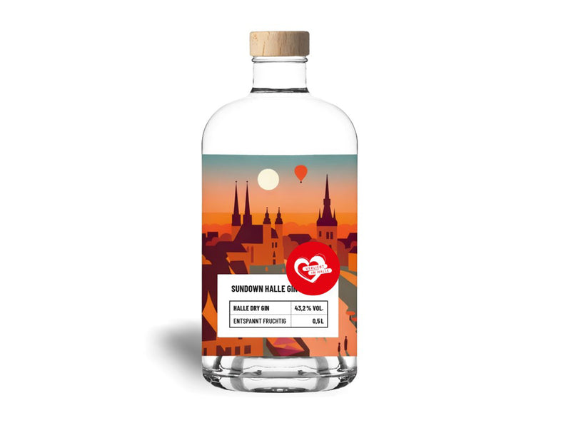 Dry Gin "Sundown Halle"