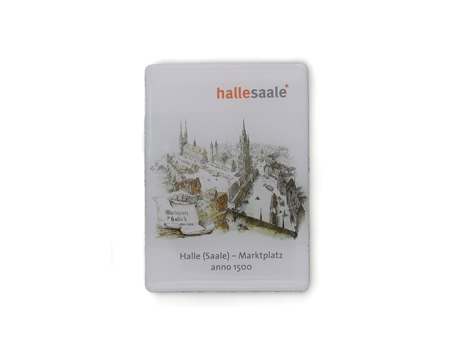 Magnet "Marktplatz anno 1500"