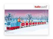 Postkarte "Finni & Rudi" – Winter * So viel Heimlichkeit