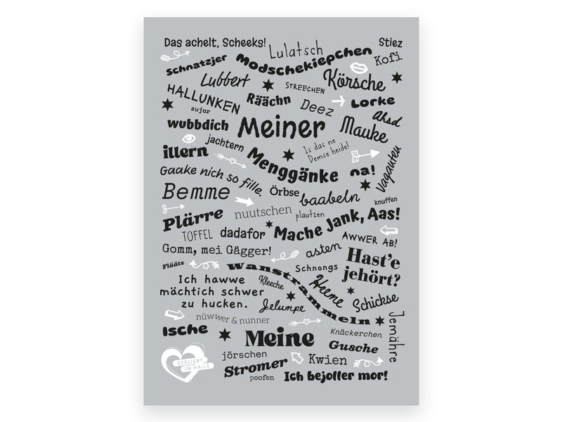 Postkarte "Hallesches Jelumpe" (Meiner)