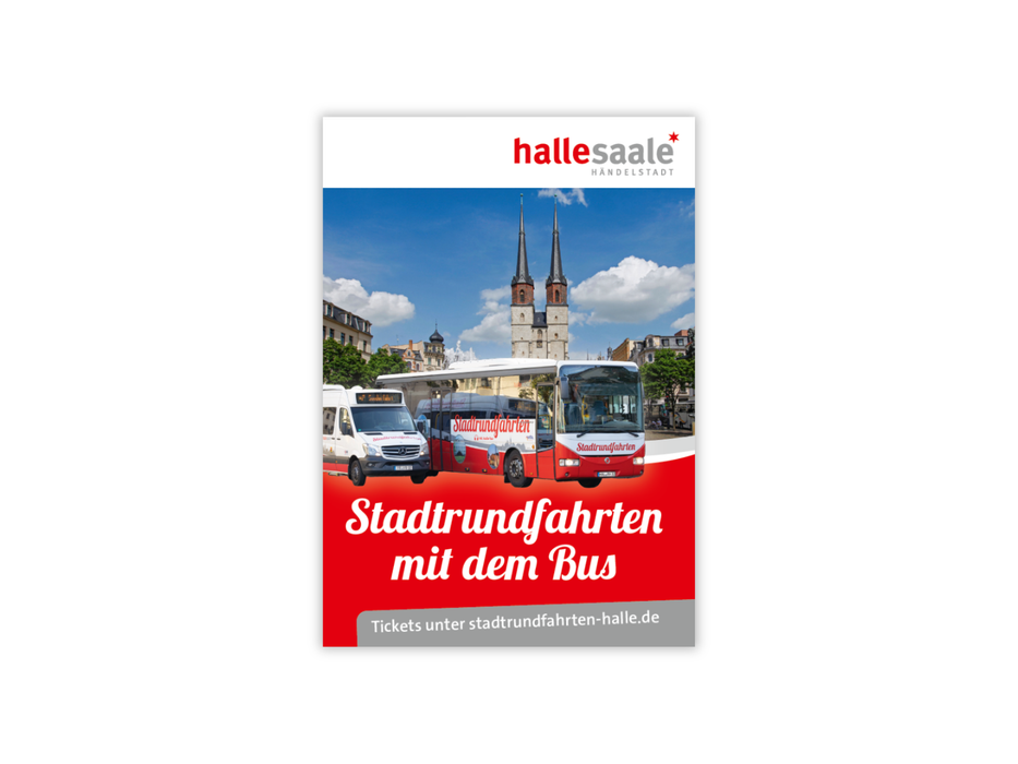 Faltplan "Stadtrundfahrten mit dem Bus"
