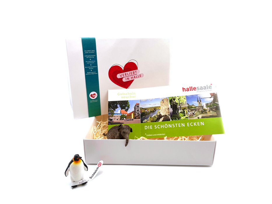 Erlebnis-Box "Zoo Schön" mit Pinguin
