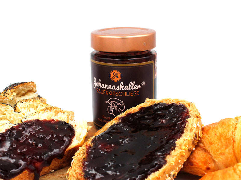 Fruchtaufstrich Johannashaller "Sauerkirschliebe"