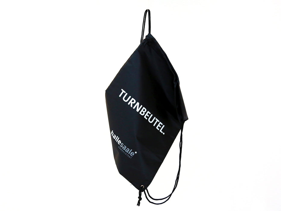 Gym bag "hallesaale* Händelstadt" in black
